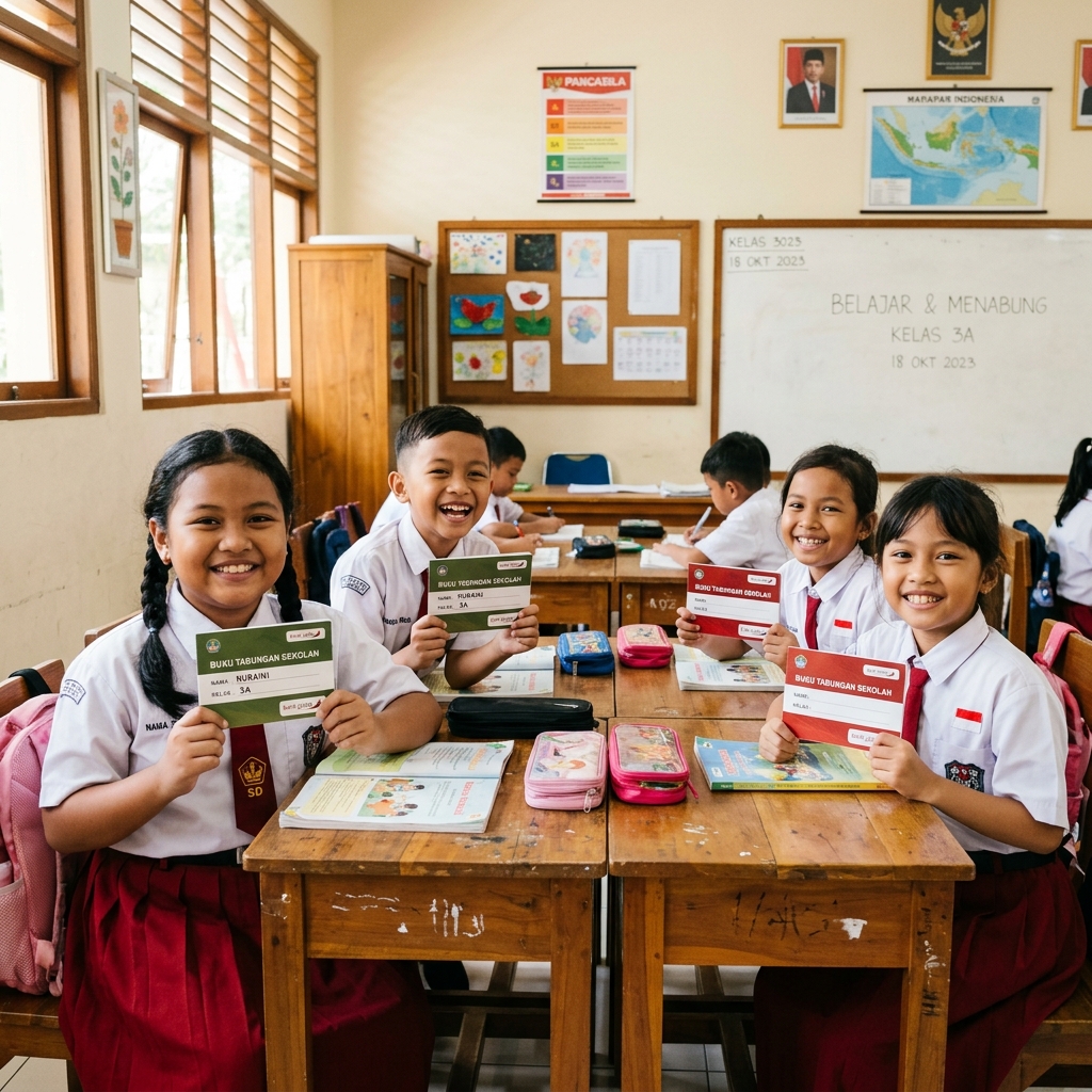 Edukasi Menabung Tasiswa di Sekolah